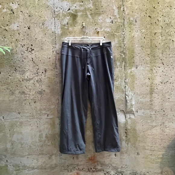 Mountain Hardwear fleece lined pants, grey pink, Size 10 / 30 - Picture 1 of 11